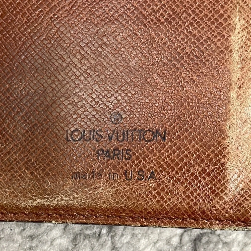 Louis Vuitton Monogram Porte Monnaie Billet Viennois Kisslock Wallet